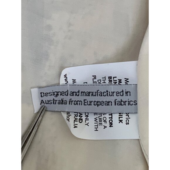 Rare Morrison Fabrics Australia Clare Skirt Splashed Midi Silk NWT $599 8755 - Picture 6 of 7